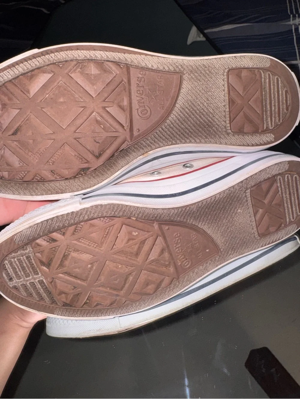 Converse white canvas